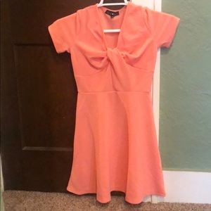 Salmon knot dress